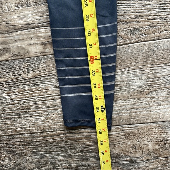 Z by Zobha Carbon Stripe Com-pression Leggings, Medium - Picture 12 of 12